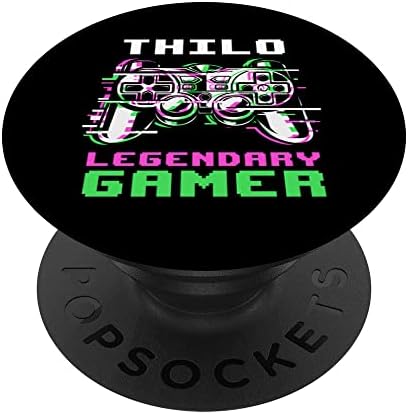 Thilo - Легендарен играч - Персонализирани PopSockets С възможност за смяна на PopGrip