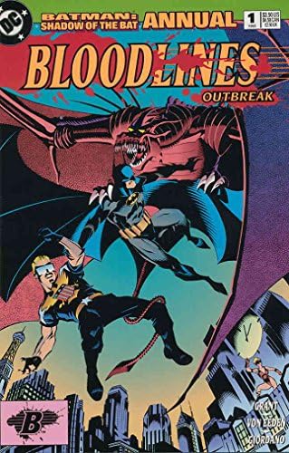 Батман: Сянка на прилеп Годишния 1 VF ; Комиксите DC | Bloodlines Outbreak