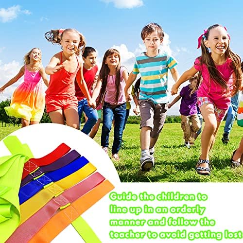Детски Въжета за ходене, скачане на въже за разходка с Цветни Дръжки, Сигурно скачане на въже за деца в предучилищна