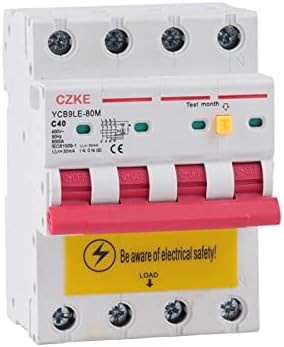 Автоматичен прекъсвач остатъчен ток TINTAG 2P 4P 230 В RCBO MCB 30 ma със защита от претоварване работен ток и изтичане