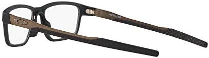 Правоъгълна Рецептурная Рамки за очила Oakley Men ' s Ox8153 Metalink за очила