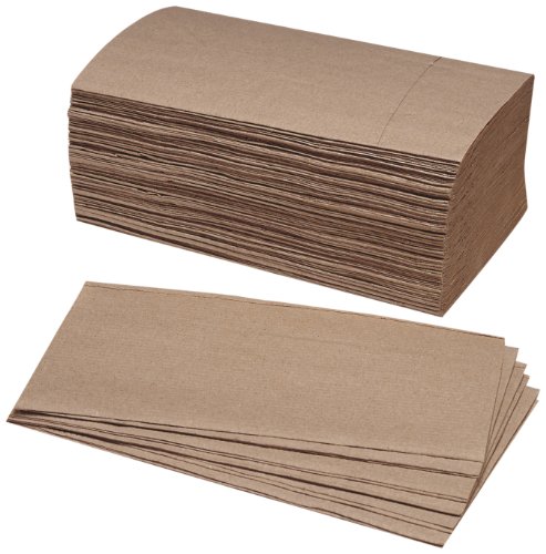 SKILCRAFT 8540-01-494-0911 Кърпа от крафт-хартия в един гънки с ширина 9-1 /4 инча (4000 кърпи в кутия)