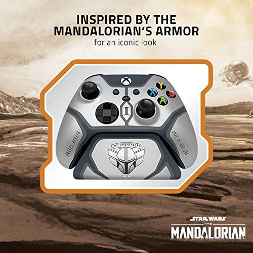 Комплект Razer с контролер Mandalorian Wireless Pro ограничена серия и стойка за бързо зареждане за Xbox Series