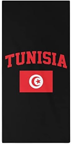 Кърпи за ръце от Микрофибър с Тунизийски Флага, Супер Впитывающее Кърпа, Бързосъхнеща Гъба