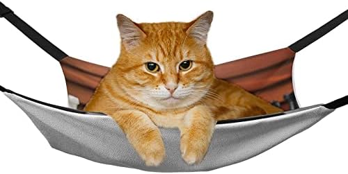 Легло за Котка на Шахматната Клетка за Домашни Любимци Хамак Дишаща Подвесная Легло за Коте, Кученце, Зайче Пор