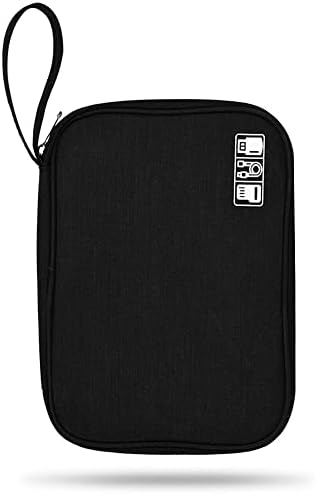 DUMEALAGR Електронен Органайзер Кабелен Органайзер Компактна Чанта-Органайзер за Пътуване Аксесоари за Електроника