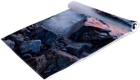 LORVIES Спортно Охлаждащо Кърпа 2 опаковки–бързо съхнещи Кърпи Seaside Sunset Stone за практикуване на Йога, спорт,