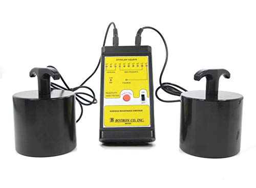 Тестер за проверка на съпротивление повърхностно съпротивление Botron Black and Yellow Deluxe