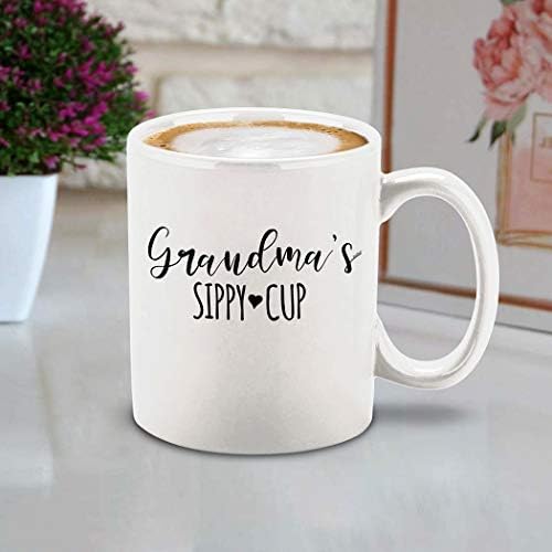 shop4ever® Бабушкина Чаша за Пиене Керамични Кафеена Чаша Обява за бременност Подарък за Нова Баби
