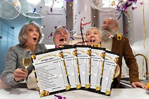 Игри за партита на пенсия - Кой знае-Добрите игри за възрастни хора в пенсионна възраст - 30 Игрални картички, Подаръци