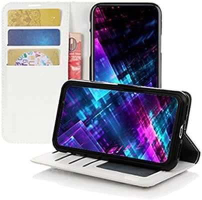 Калъф за телефон Фея Art Crystal Wallet, Съвместим с Samsung Galaxy S23, Ултра-Розови Цветя-пеперуди - Синьо - 3D