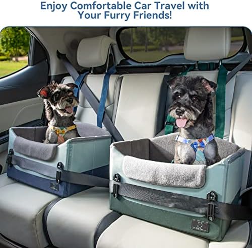Столче за кола A4PET за малки кучета, Складное столче за Кола за Кученца с тегло до 25 килограма, пътни Настилки
