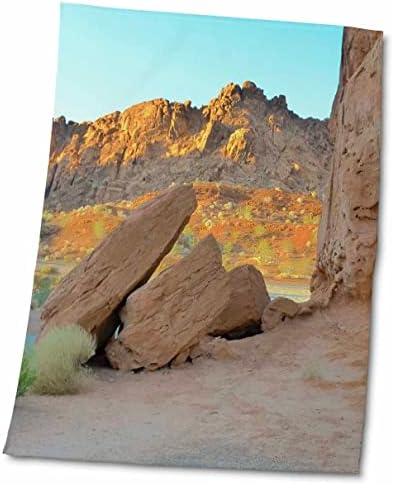 3D Пейзаж на пустинята Роза Флорен - Пустинята Невада - Кърпи (twl-28378-1)