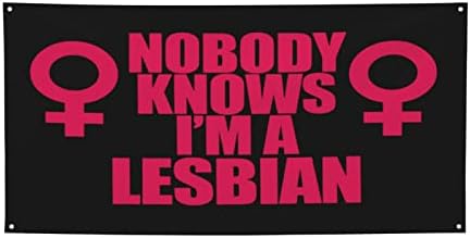 Лгбт-гей-Парад, Никой Не Знае, Че аз съм Лесбийка, Банери И Табели, Празничен Банер За Фон, Банер За Вътрешно Външно