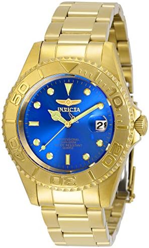 Кварцов часовник Invicta Мъжки Pro Diver, Златни, 29940