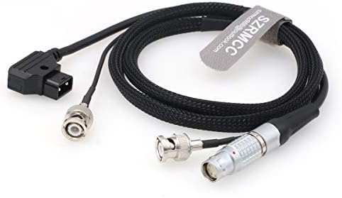 Жак SZRMCC D tap to 2B.308 с 8 дупки и кабел за захранване BNC-BNC и SDI-видеокабелем за камера Arri Alexa Mini/LF/Amira
