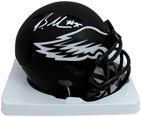 Мини-Каска Орли Eclipse с автограф Брандън Греъм JSA 156355 - Мини-Каски NFL с автограф
