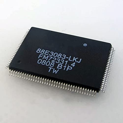 Anncus 5-20 парчета 88E3083-LKJ 88E3083-LKJ1 чип радиоприемник Ethernet TQFP-128 - (Цвят: (20) 88E3083-LKJ1)