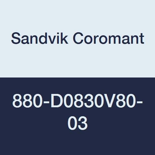 Е sandvik Coromant 880-D0830V80-03 Тренировка с взаимозаменяеми плоча Corodrill 880, код за вид инструмент 880-D.