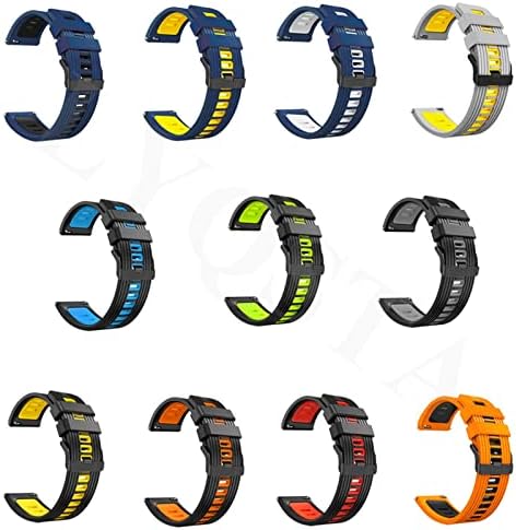 COEPMG Смарт часовник Каишка от Силикон Въжета за Zeblaze НЕО 3/Stratos/GTR2 Гривни, Гривна 22 мм и каишка за китката