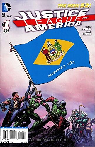 Лигата на справедливостта на Америка (3-та серия) 1B (8-ми) VF / NM ; комиксите DC