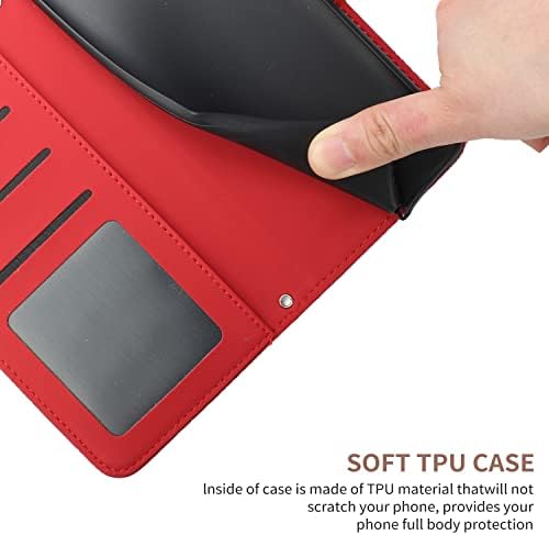 Чанта-портфейл XYX за Samsung S21 Plus с Отпечатан във формата на пеперуда и Цвете, Защитен Калъф от Изкуствена