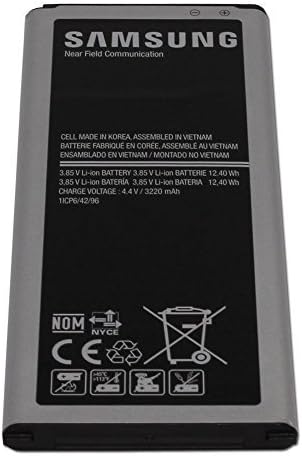 Стандартна батерия Samsung Galaxy Note 4 капацитет 3220 ма - Черен / Сребрист (Bulk опаковка)